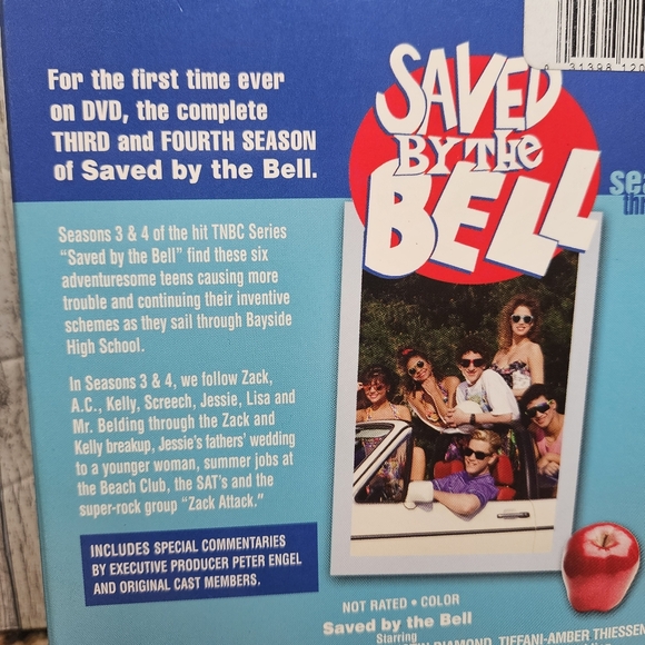 Saved By The Bell DVD Seasons Three & Four 4-Disc DVD Season 3 Season 4 - Picture 7 of 12